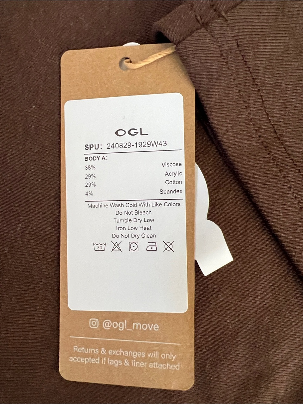 OGL Cocoa Brown Mockneck Drapey Midi Dress Medium NWT - Picture 8 of 12